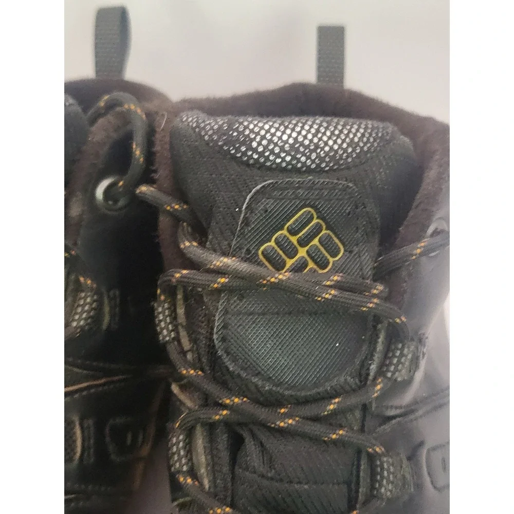 Columbia Newton Ridge Plus II Mens 9 Waterproof Hiking Boots Black Outdoor Trail